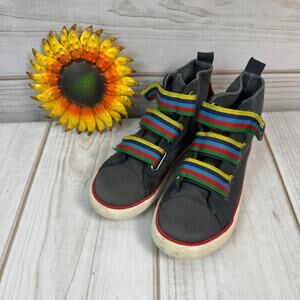 Mini Boden High Top Rocket Kids Sneakers 2Y
